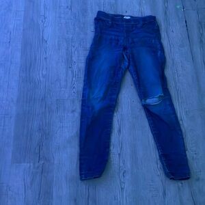 Size 16 jeans with rip